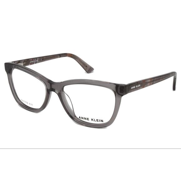 NEW ANNE KLEIN women\'s ak5074 cat eye eyeglasses in smoke